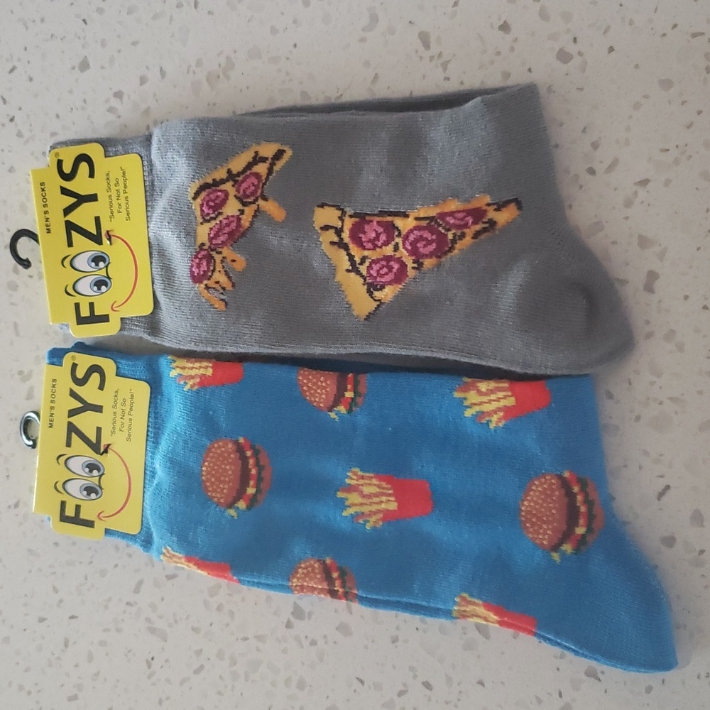 Foozys Novelty Socks New With Tags